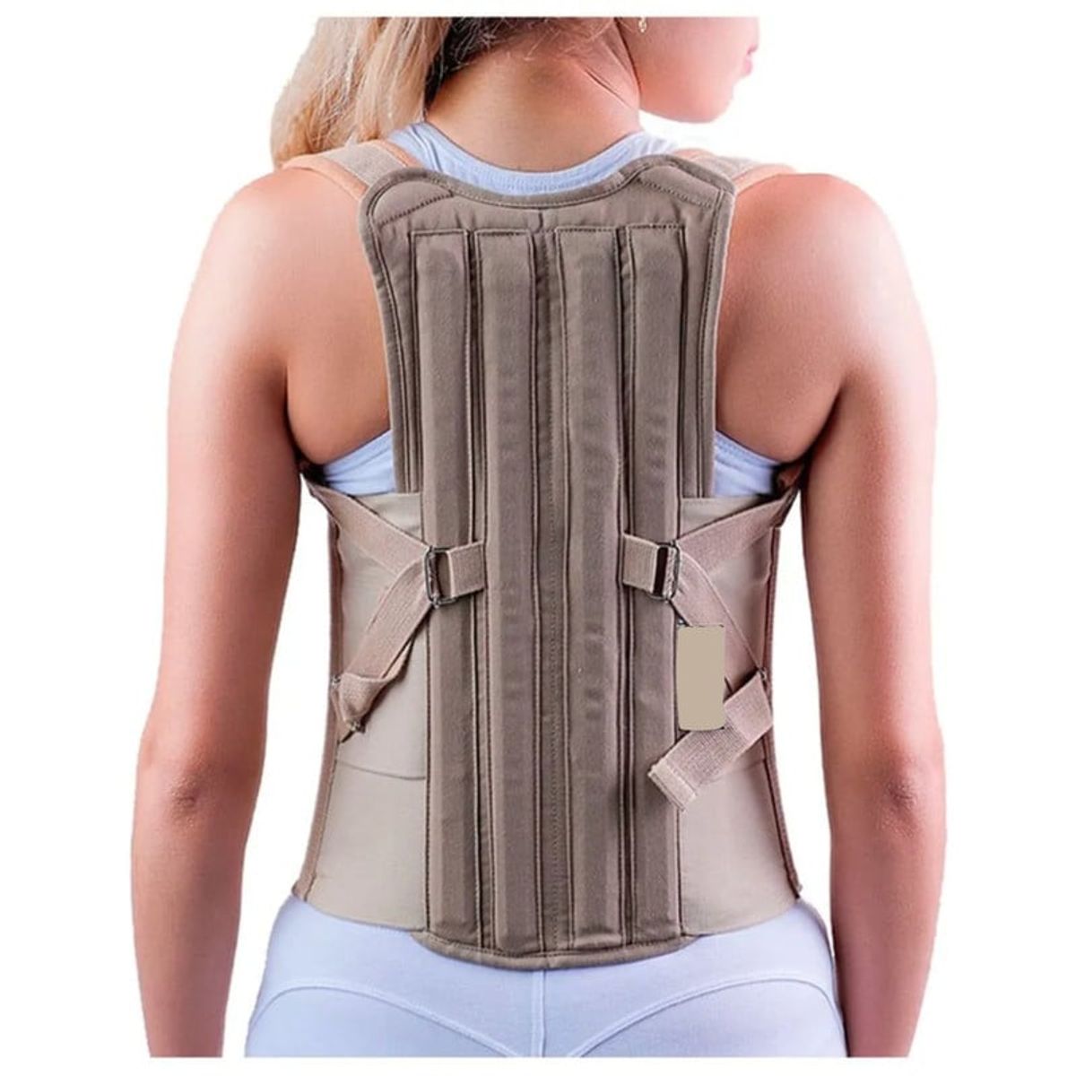 ARGYM - Corrector Postura Faja Dorso Lumbar Sacro Ortopedica Unisex Argym