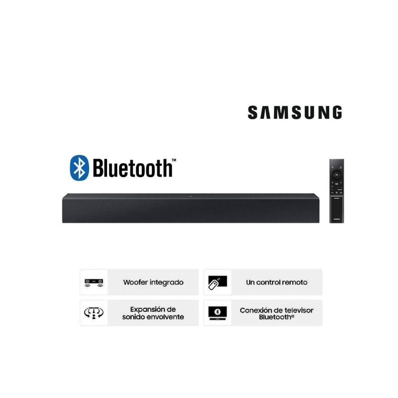 SAMSUNG - Soundbar Samsung 2.0 CH HW-C400 (Nuevo)