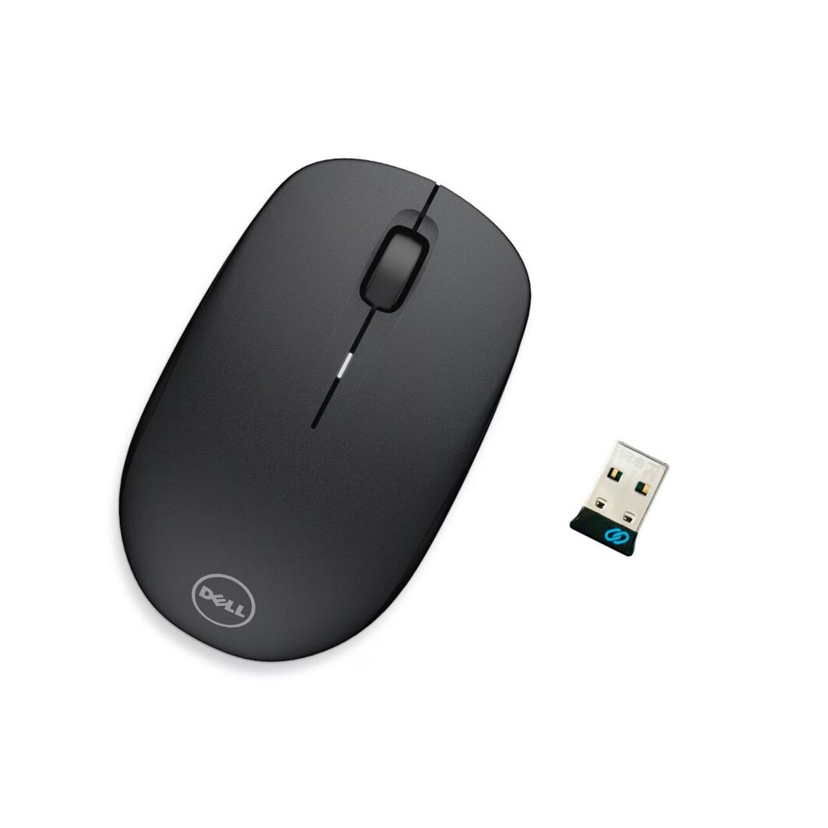 DELL - Mouse Dell Óptico WM126 RF Inalámbrico DPI1000ppp 570-AALK Negro-NNP0G