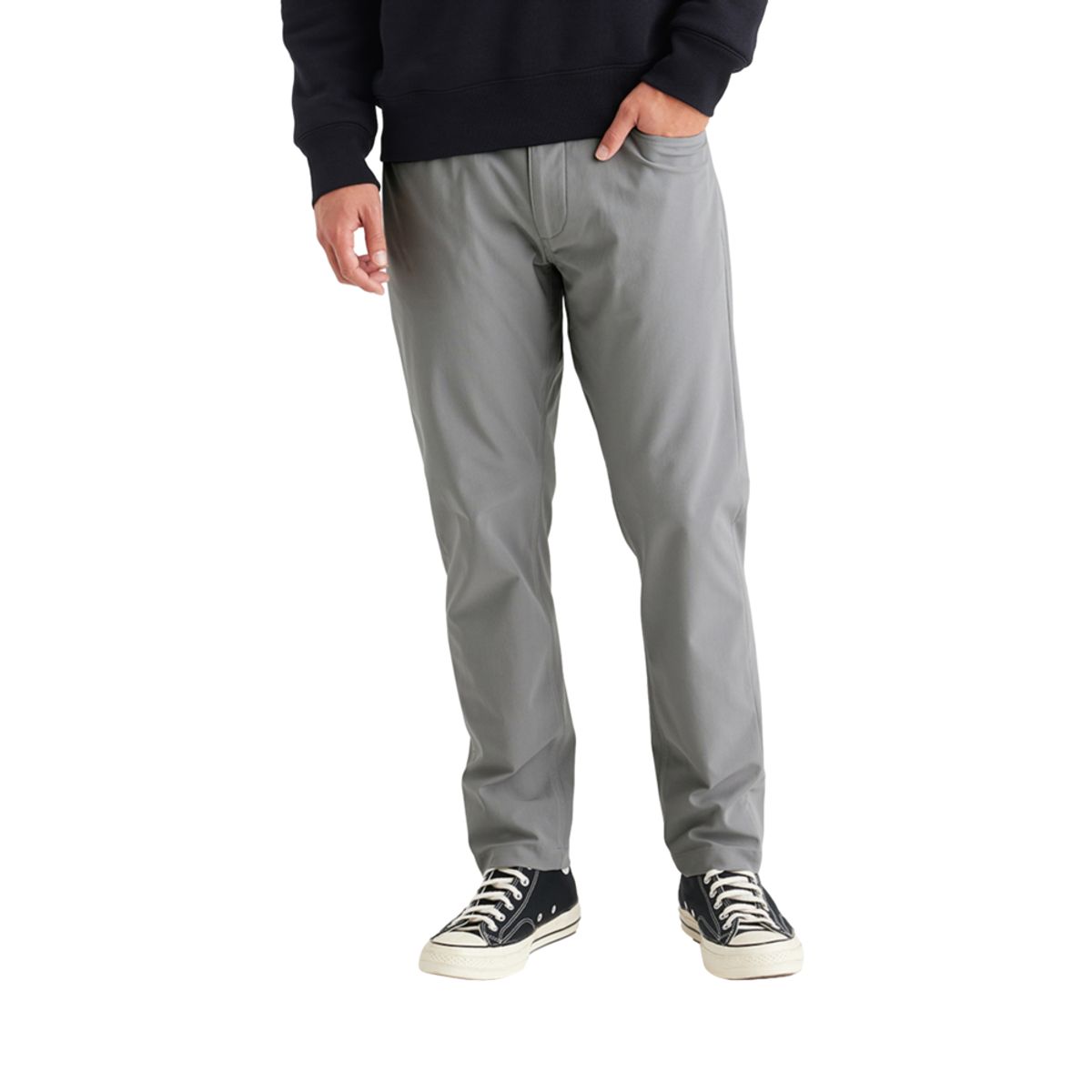 DOCKERS - Pantalón Hombre Go Slim Tapered Fit Gris Dockers