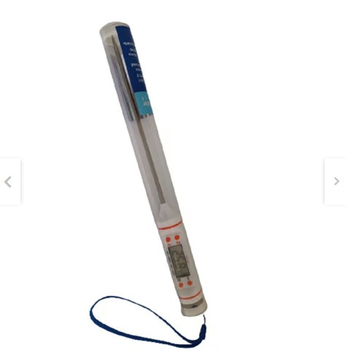 GENERICO - Termometro Digital Cocina Pinchacarne Liquido Acero Inox