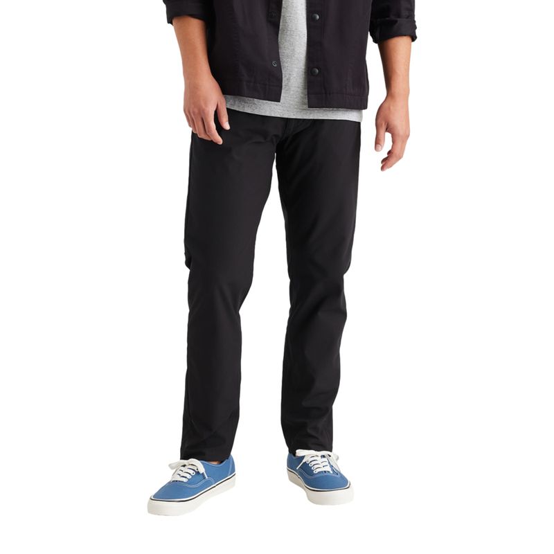 DOCKERS - Pantalón Hombre Go Slim Tapered Fit Negro Dockers