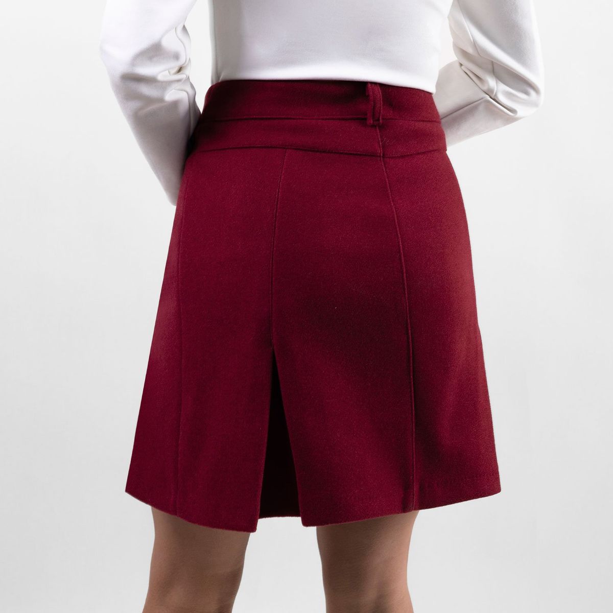 TEILOR - Falda de Paño Para Mujer