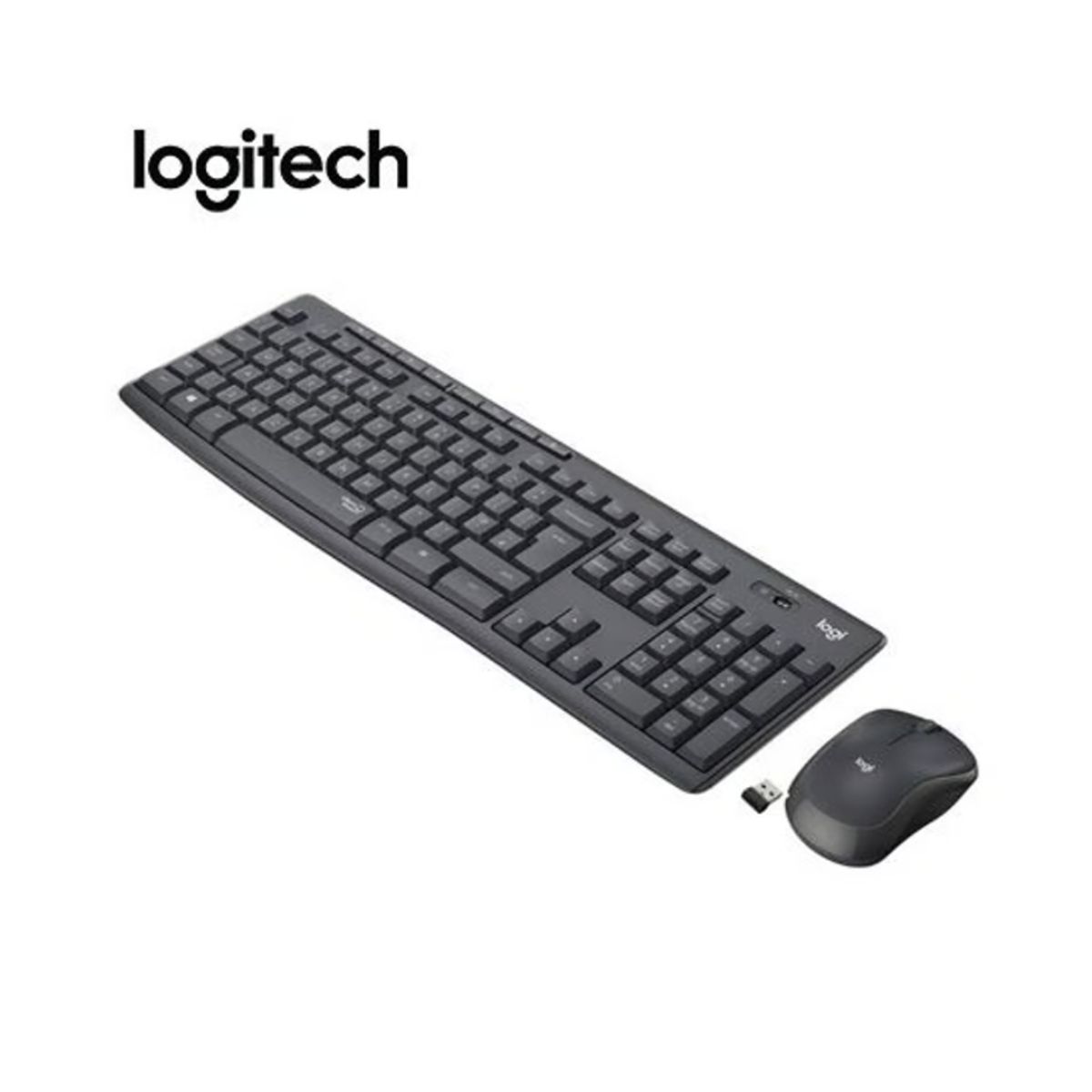 LOGITECH - TECLADO LOGITECH + MOUSE MK295 INALAMBRICO USB NEGRO
