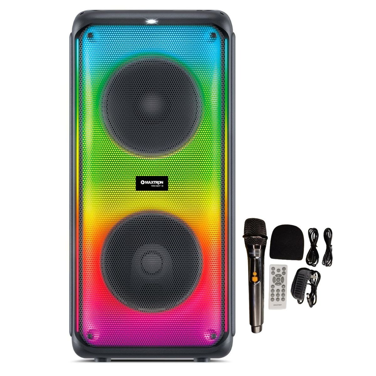 MAXTRON - Parlante Maxtron Torre MX 801 Trendy USB BT TWS Micrófono