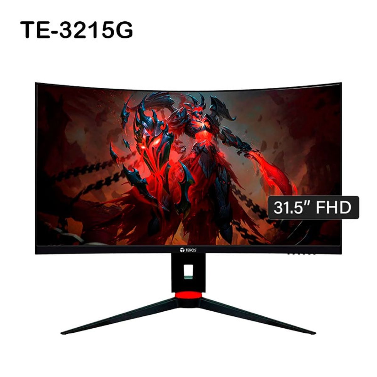 TEROS - Monitor Teros Gaming Curvo TE-3215G 32 VA 165hz 1920x1080 Full HD HDMI