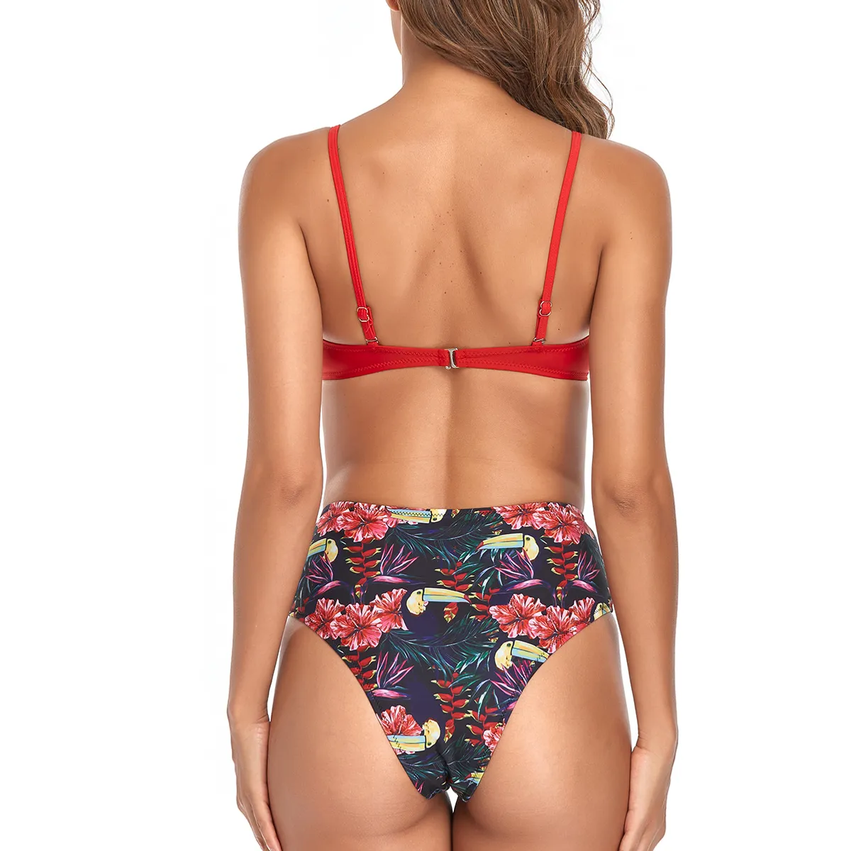 GENERICO - BIKINI TIRO ALTO CON COPA