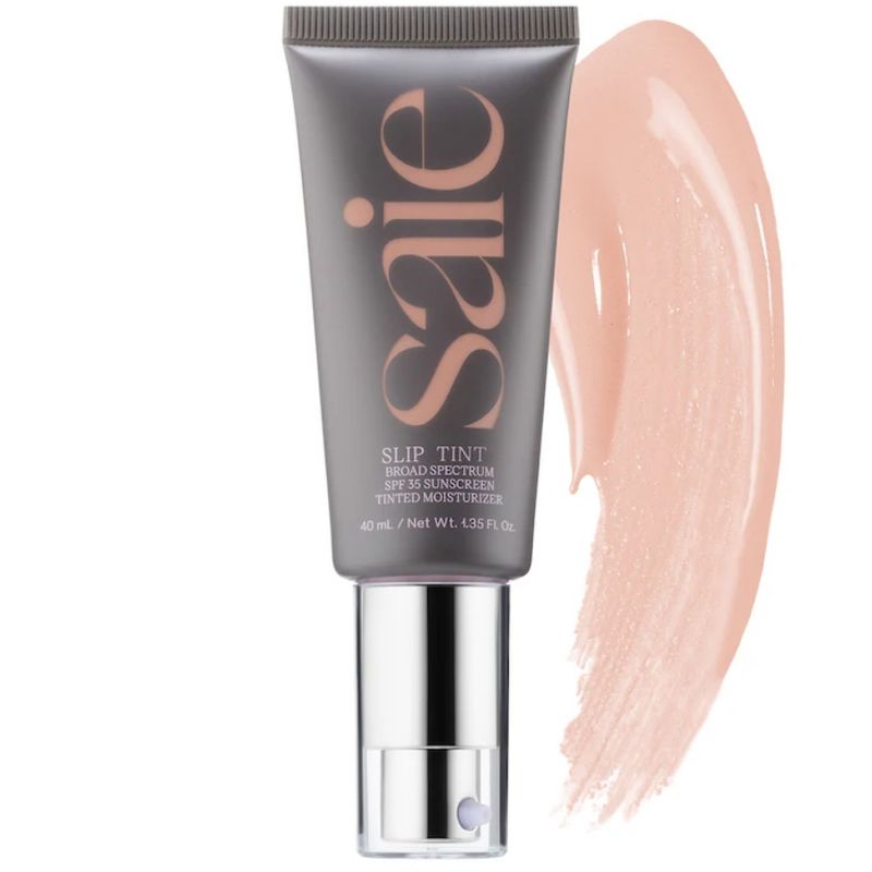 SAIE - Crema Hidratante Slip Tint Con FPS 35 Saie Uno 40 ml
