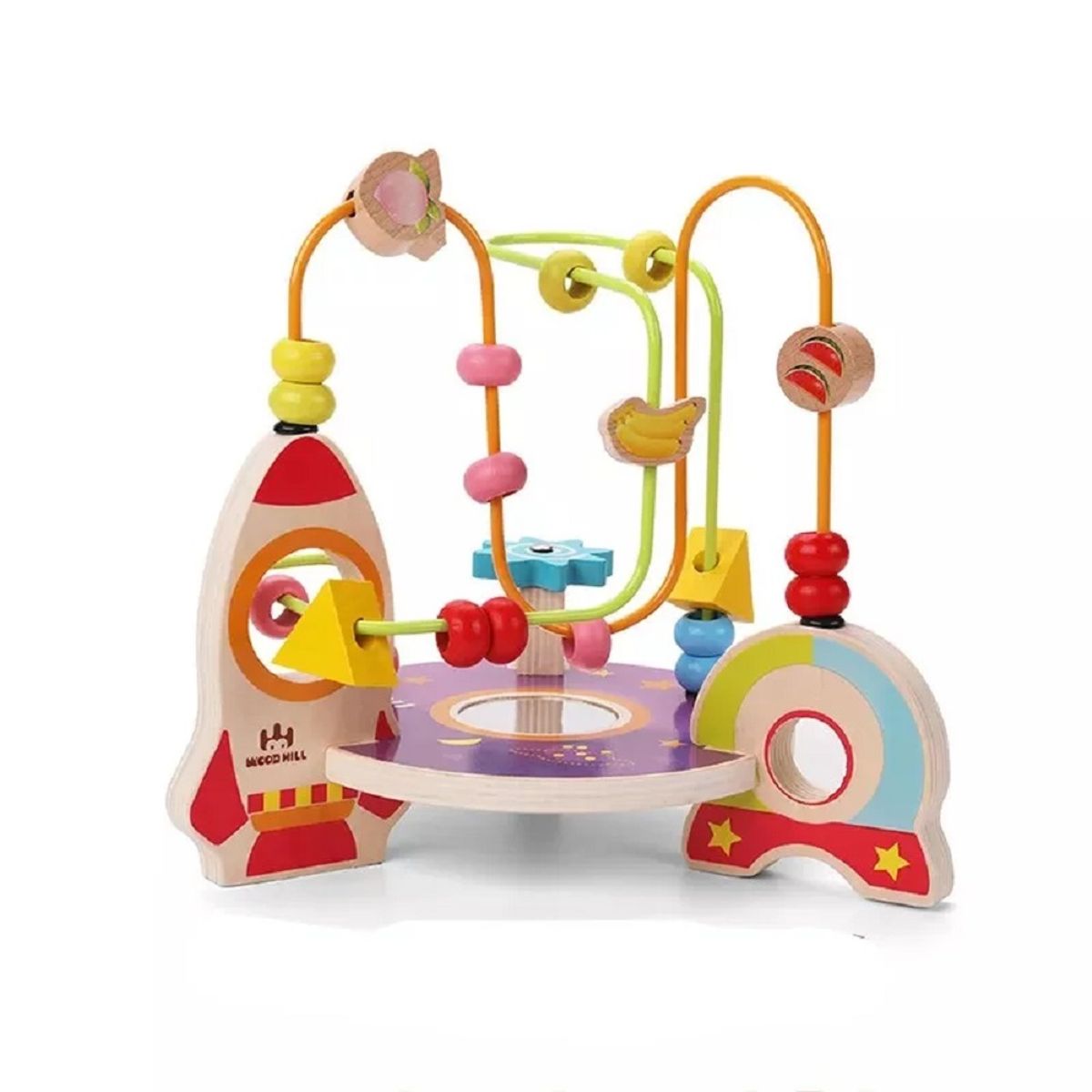 GENERICO - Circuito Didáctico Espacial Con Formas Números Y Frutas