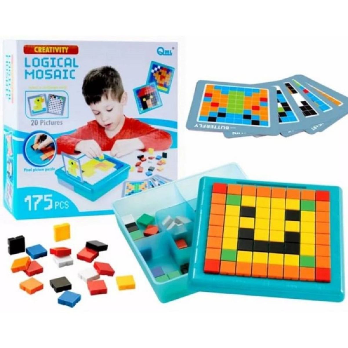 GENERICO - Rompecabezas Didáctico Puzzle Logical  Mosaic