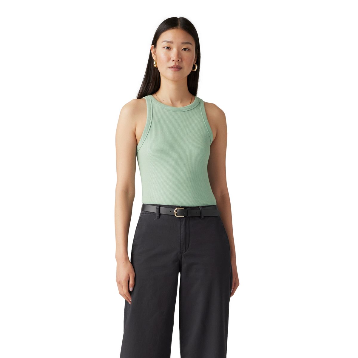 LEVIS - Polo Mujer Tank Top Verde Levis