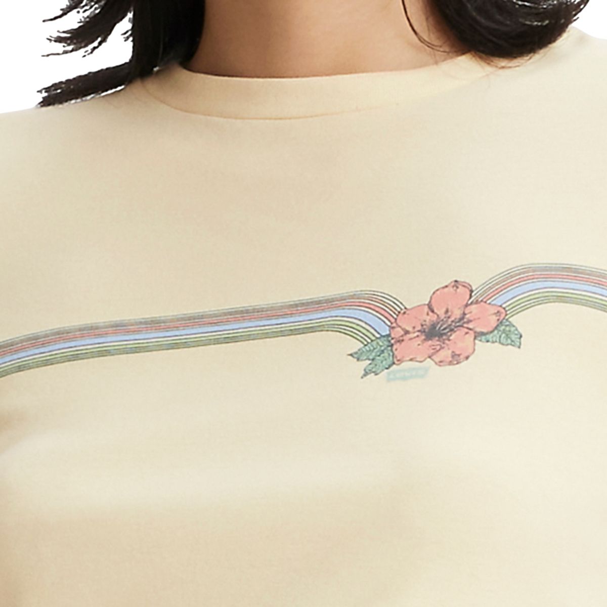 LEVIS - Polo Mujer Sporty Tee Amarillo Levis