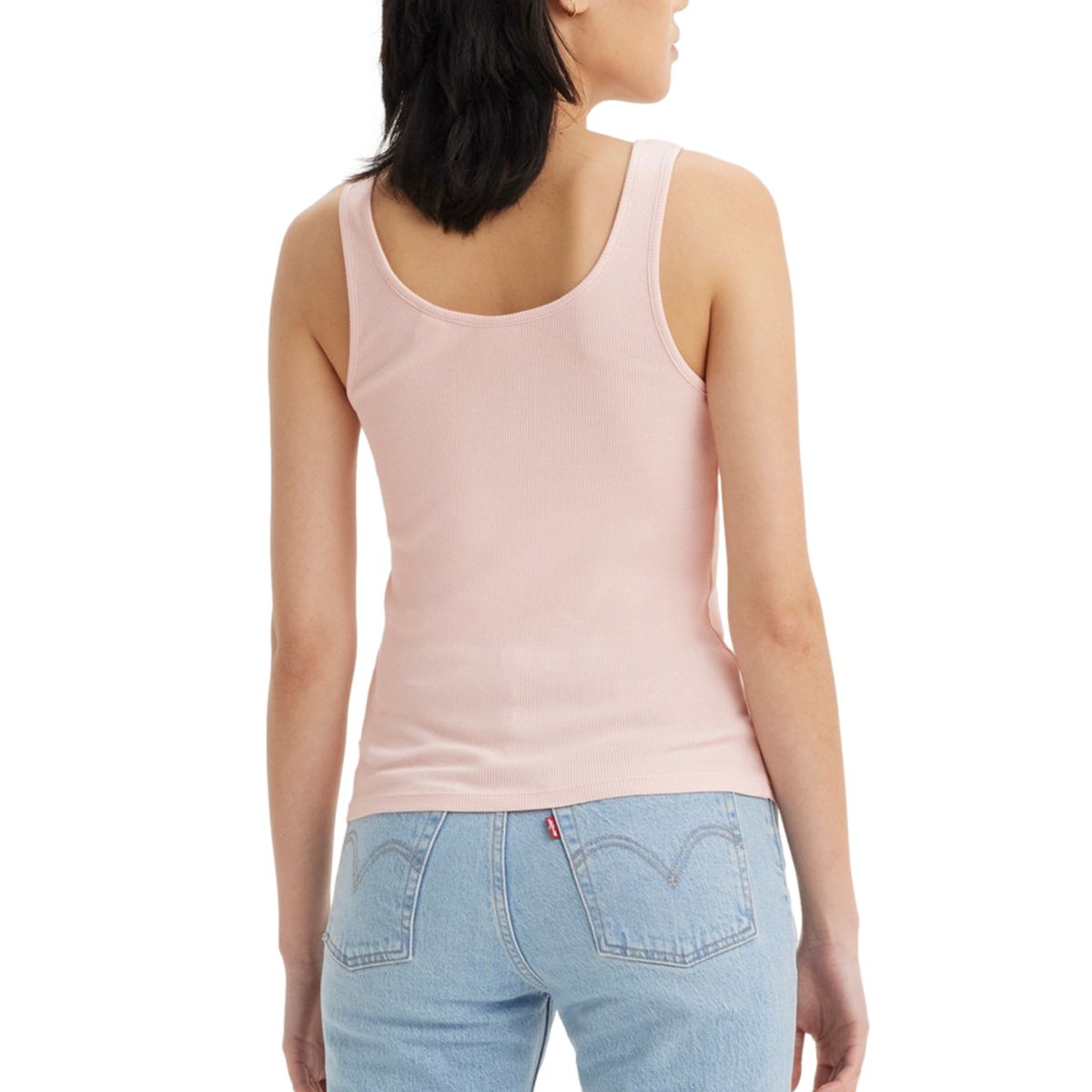 LEVIS - Polo Mujer Rib Tank Rosado Levis