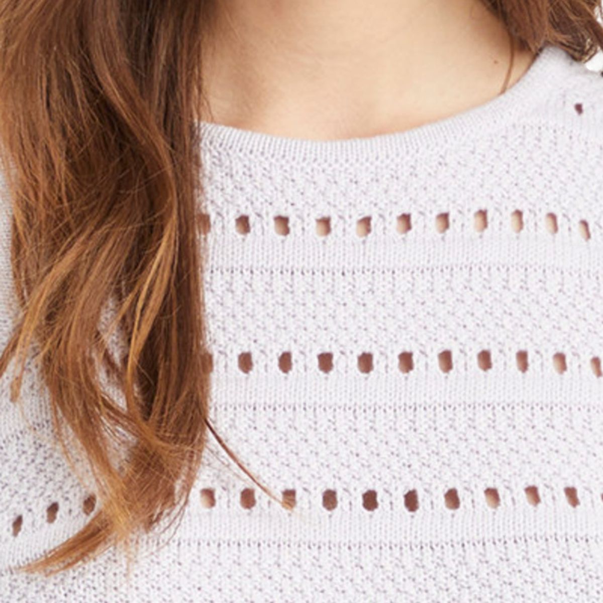 LEVIS - Polo Mujer Crochet Tank Lila Levis