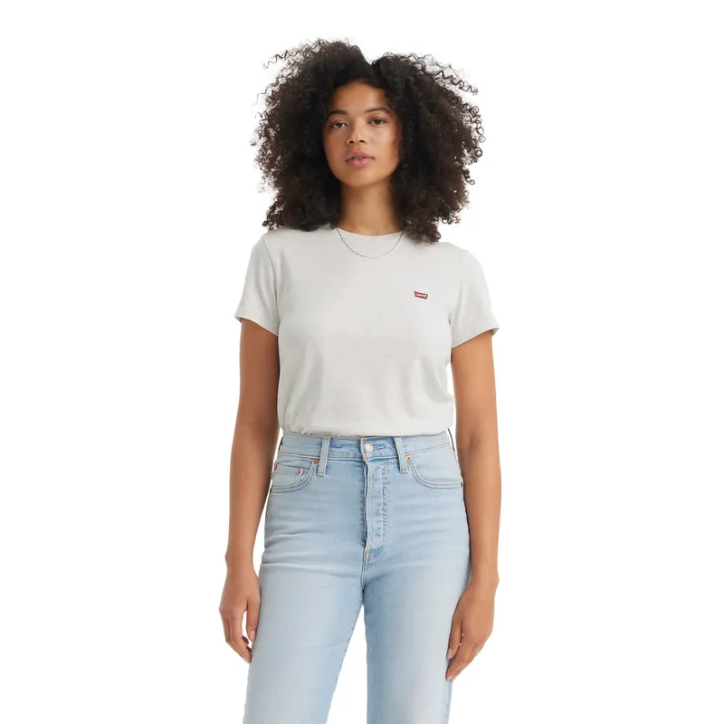 LEVIS - Polo Mujer Regular Fit Gris Levis