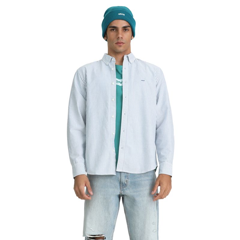 LEVIS - Camisa Hombre Authentic Button Down Azul Levis