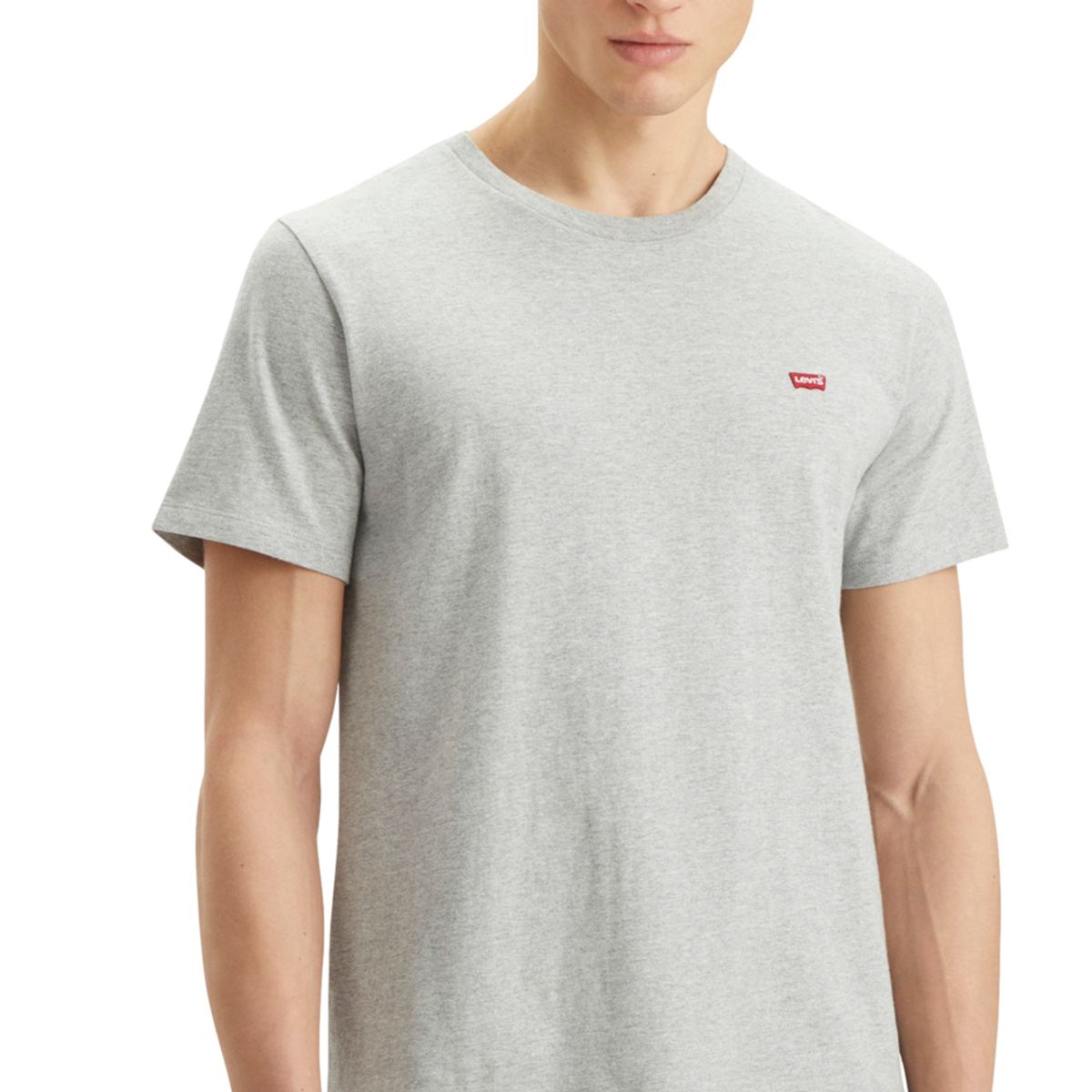 LEVIS - Polo Hombre Original HM Tee Gris Levis