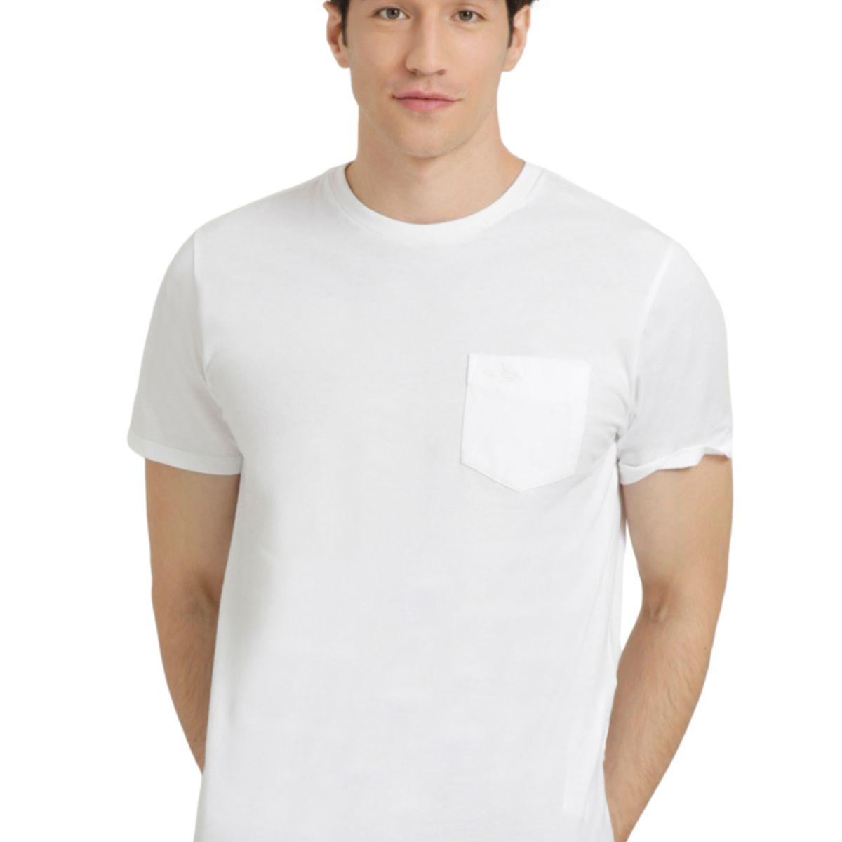 DOCKERS - Polo Pocket Tee Slim Fit Blanca Dockers