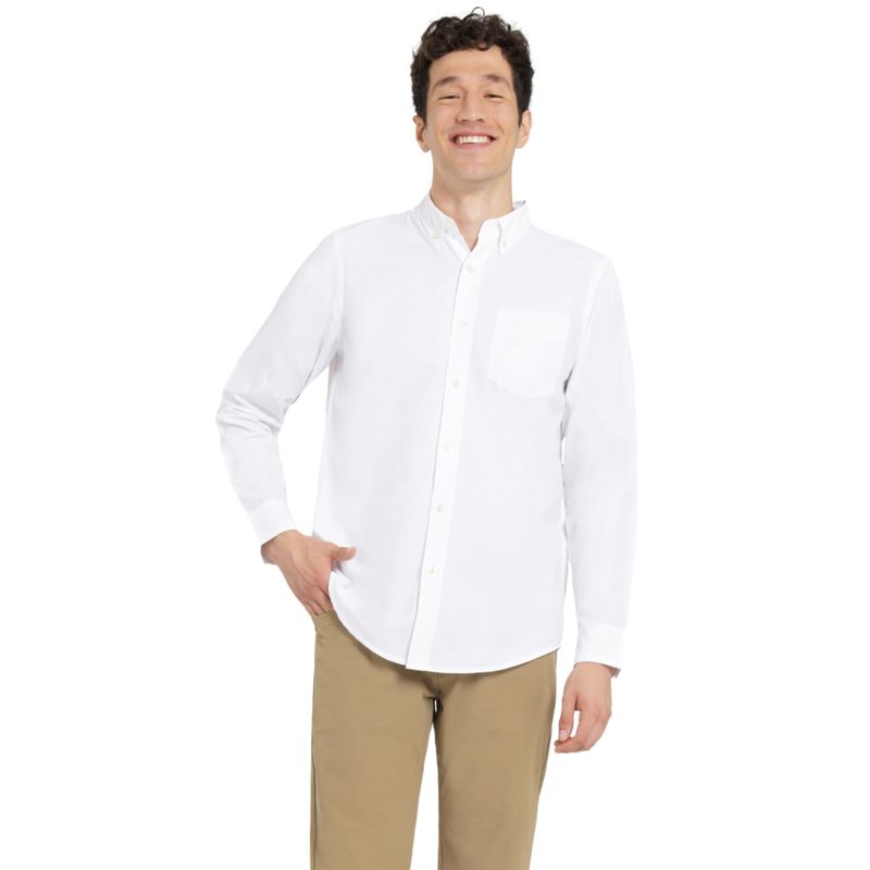 DOCKERS - Camisa Hombre Woven Refine Regular Fit Blanco Dockers