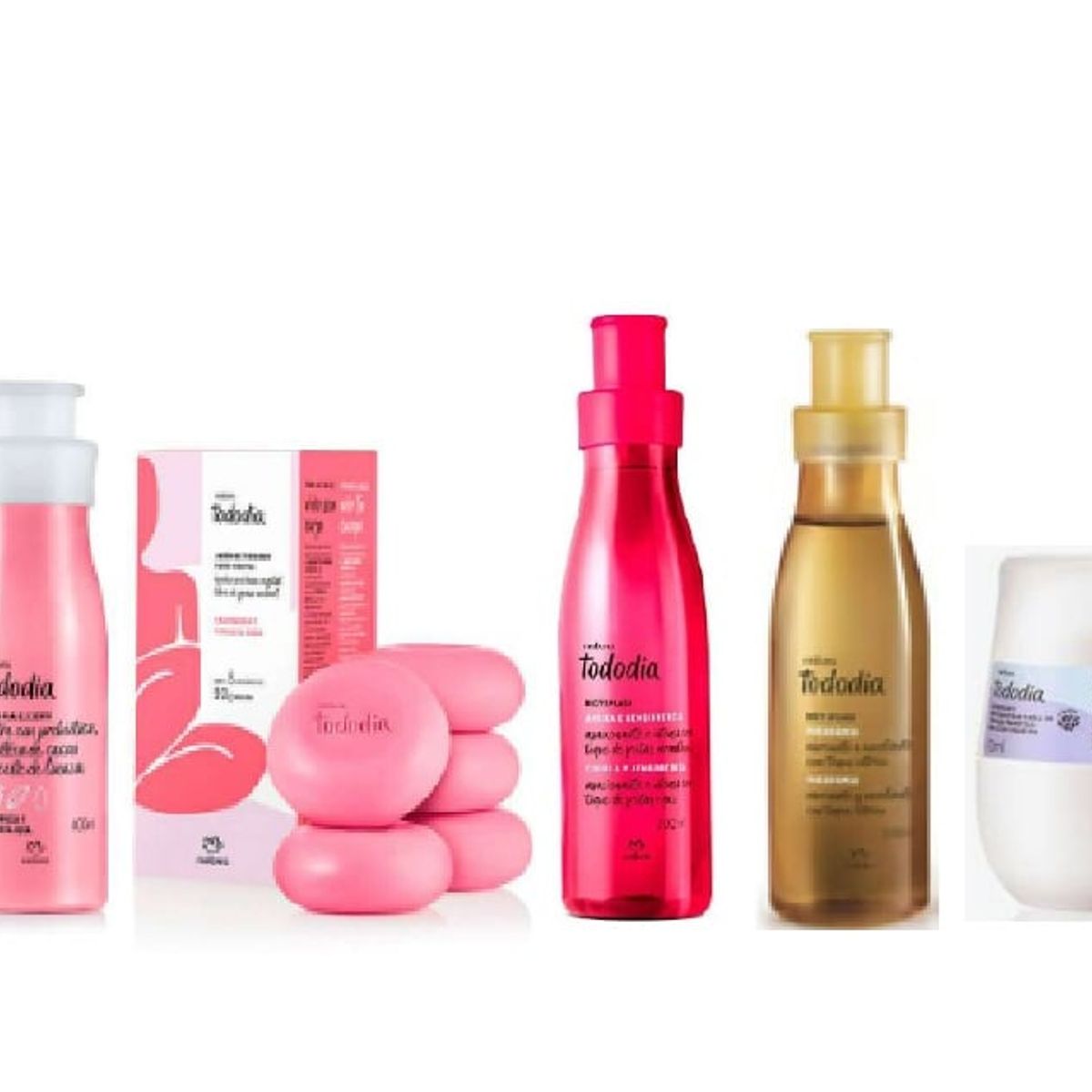 NATURA - Kit tododia Natura 2 body splash,jabones,crema y desodorante