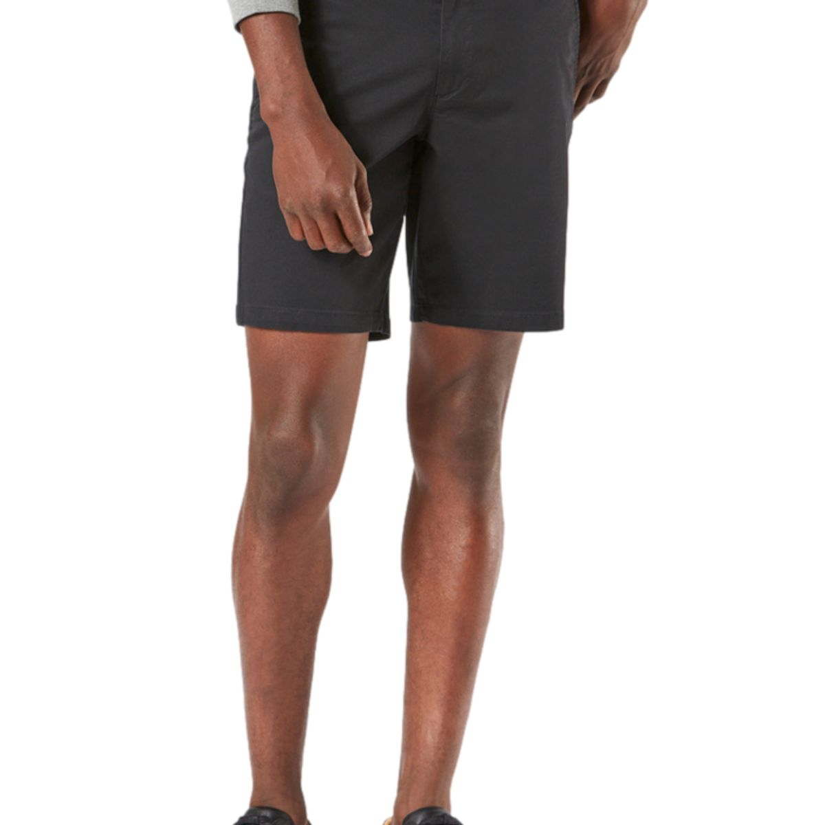 DOCKERS - Short Ultimate Solid Straight Fit Negro Dockers