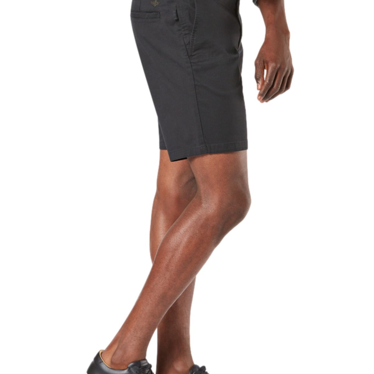 DOCKERS - Short Ultimate Solid Straight Fit Negro Dockers