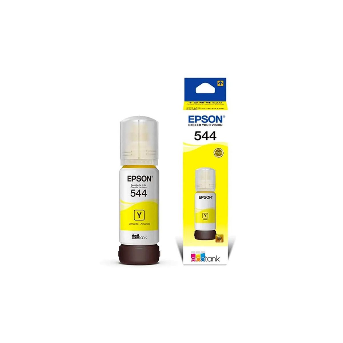 EPSON - Botella Tinta Epson AMARILLO T524 524 L6580 L15150 L15160 70ML