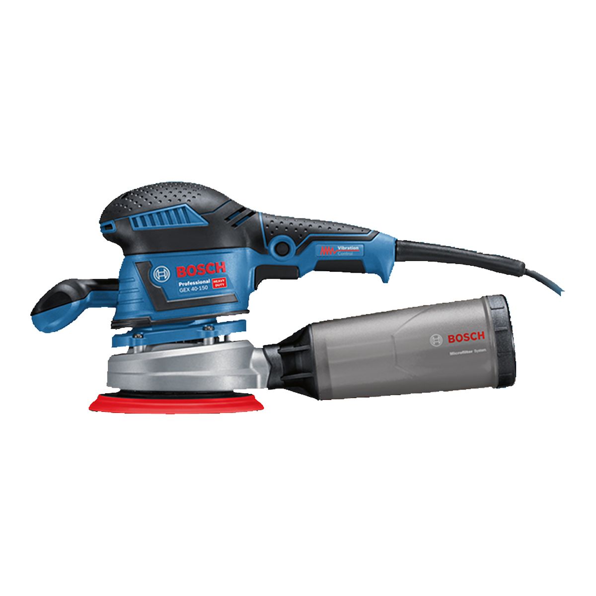 BOSCH - Lijadora Excéntrica Bosch Gex 40-150 400 Watt Diámetro 150Mm