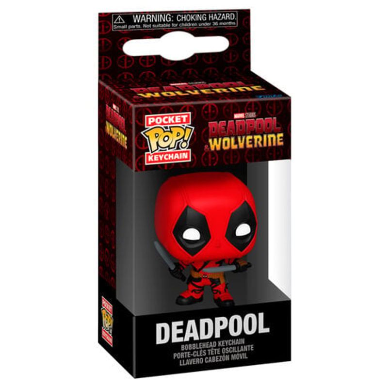 FUNKO - Funko Pop Keychain  - Deadpool with Swords