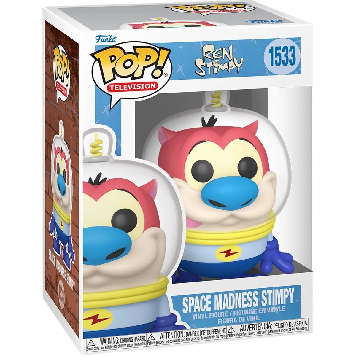 FUNKO - Funko Pop  The Ren & Stimpy Show - Space Madness Stimpy 1533