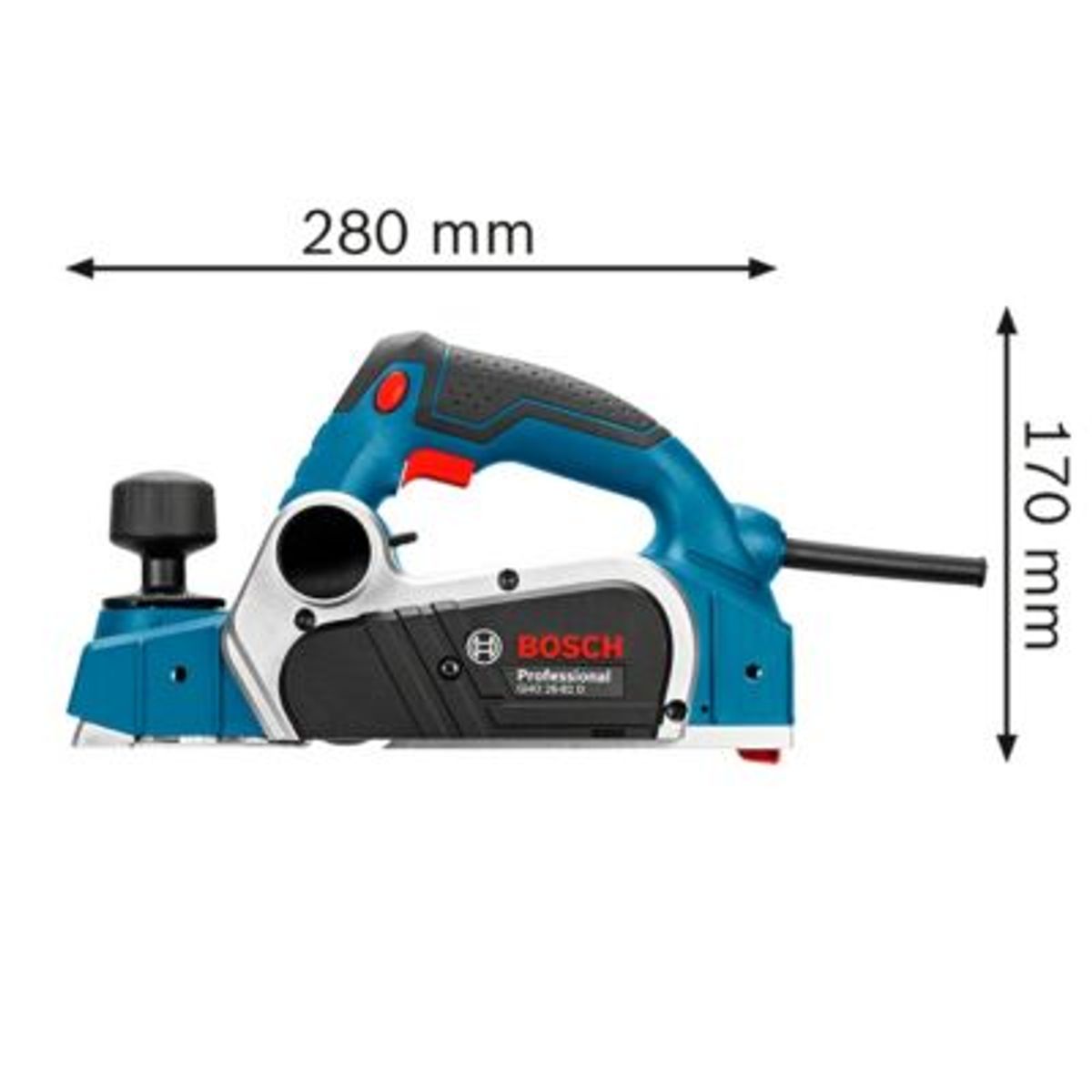 BOSCH - Cepillo Eléctrico Bosch 710 Watts Gho 26-82 D Mm Wood Razor