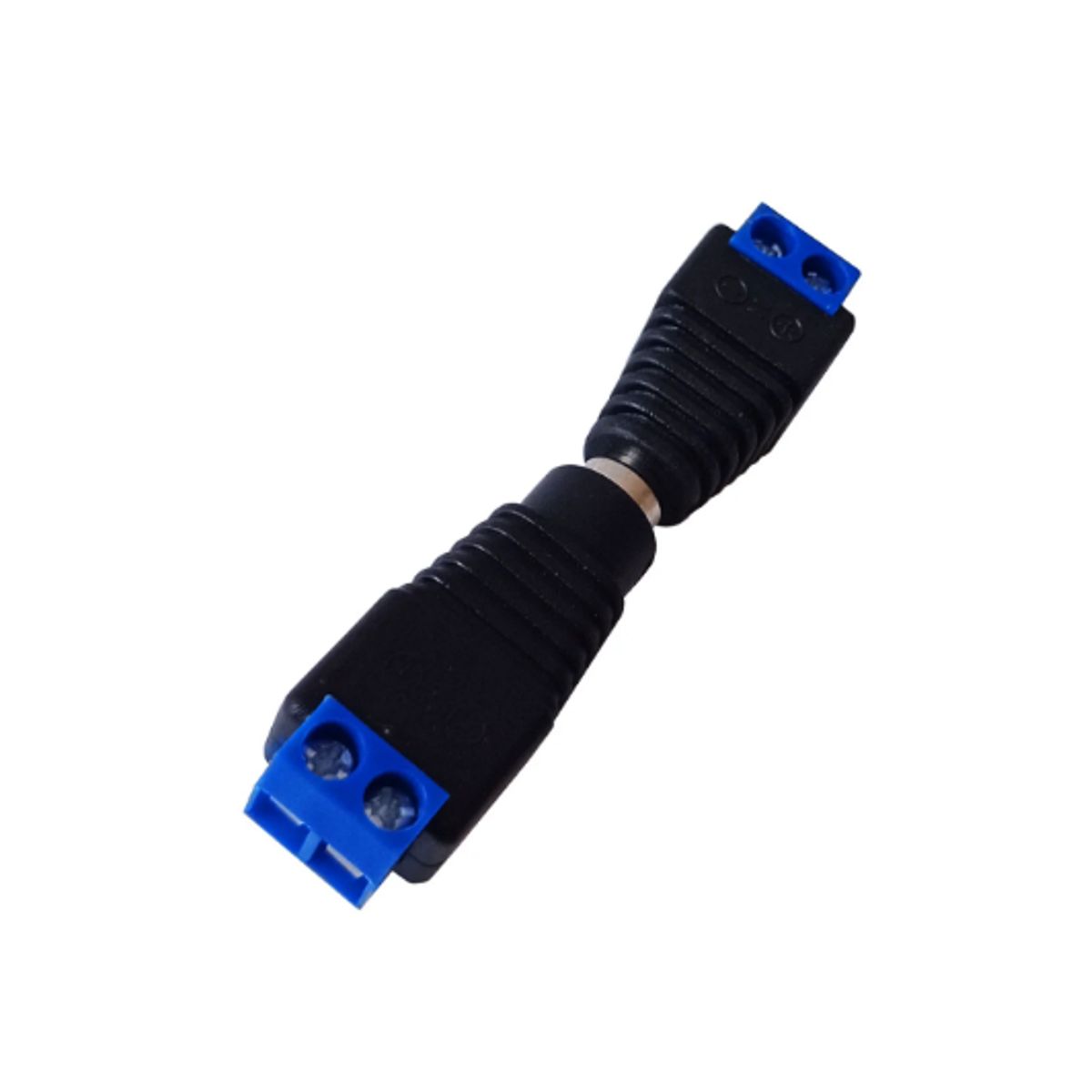 GENERICO - Adaptador Jack y Plug Tipo Bornera para Fuente Azul JACKCAM-PAR