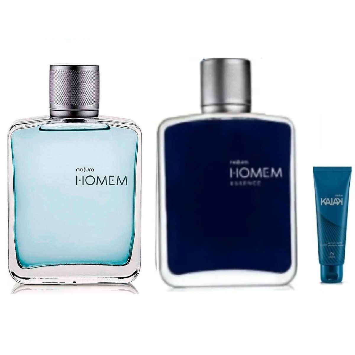 NATURA - perfumes Homem 100ml clasico + Homem essence + regalo Natura