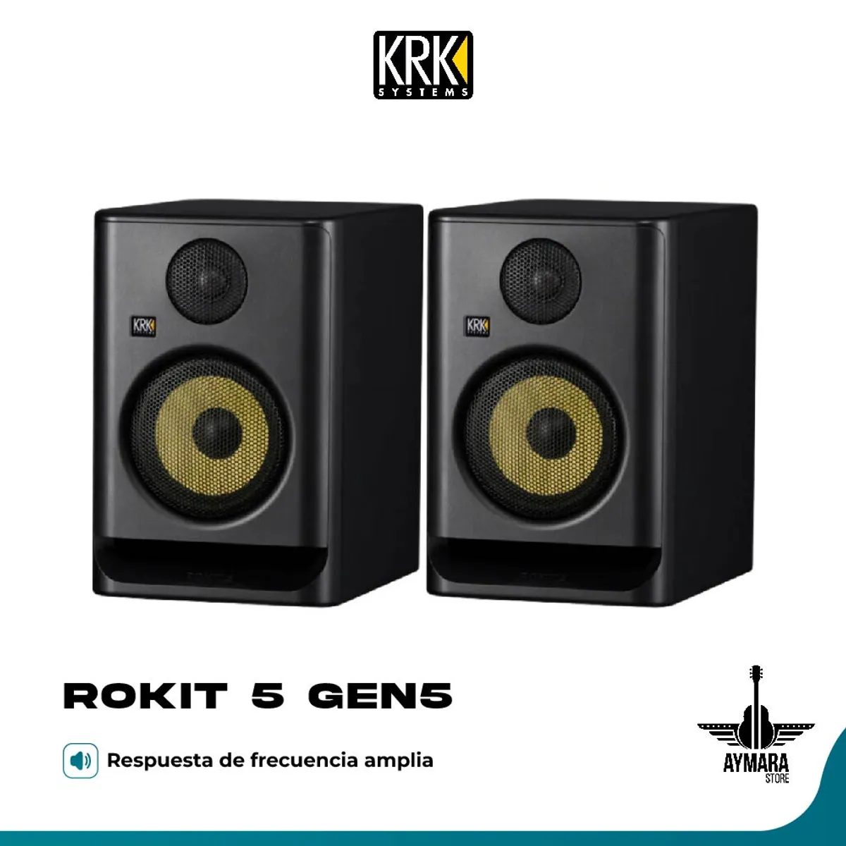 KRK - KRK ROKIT 5 (GEN5) Monitores de Estudio