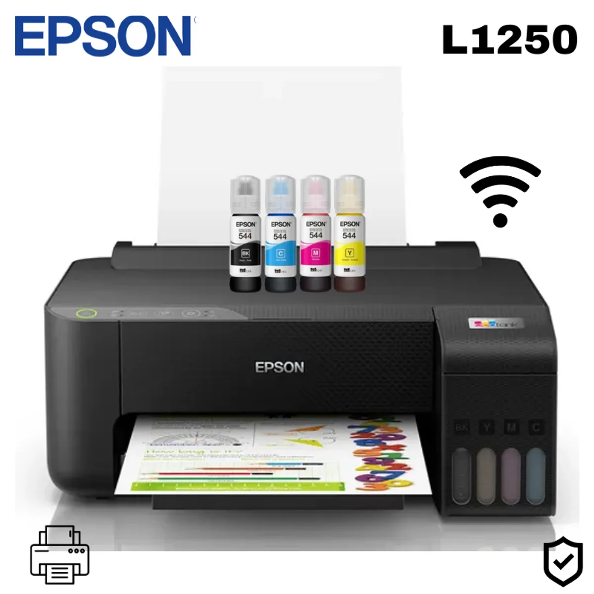 EPSON - Solo impresora Epson EcoTank L1250 WiFi Inalambrico