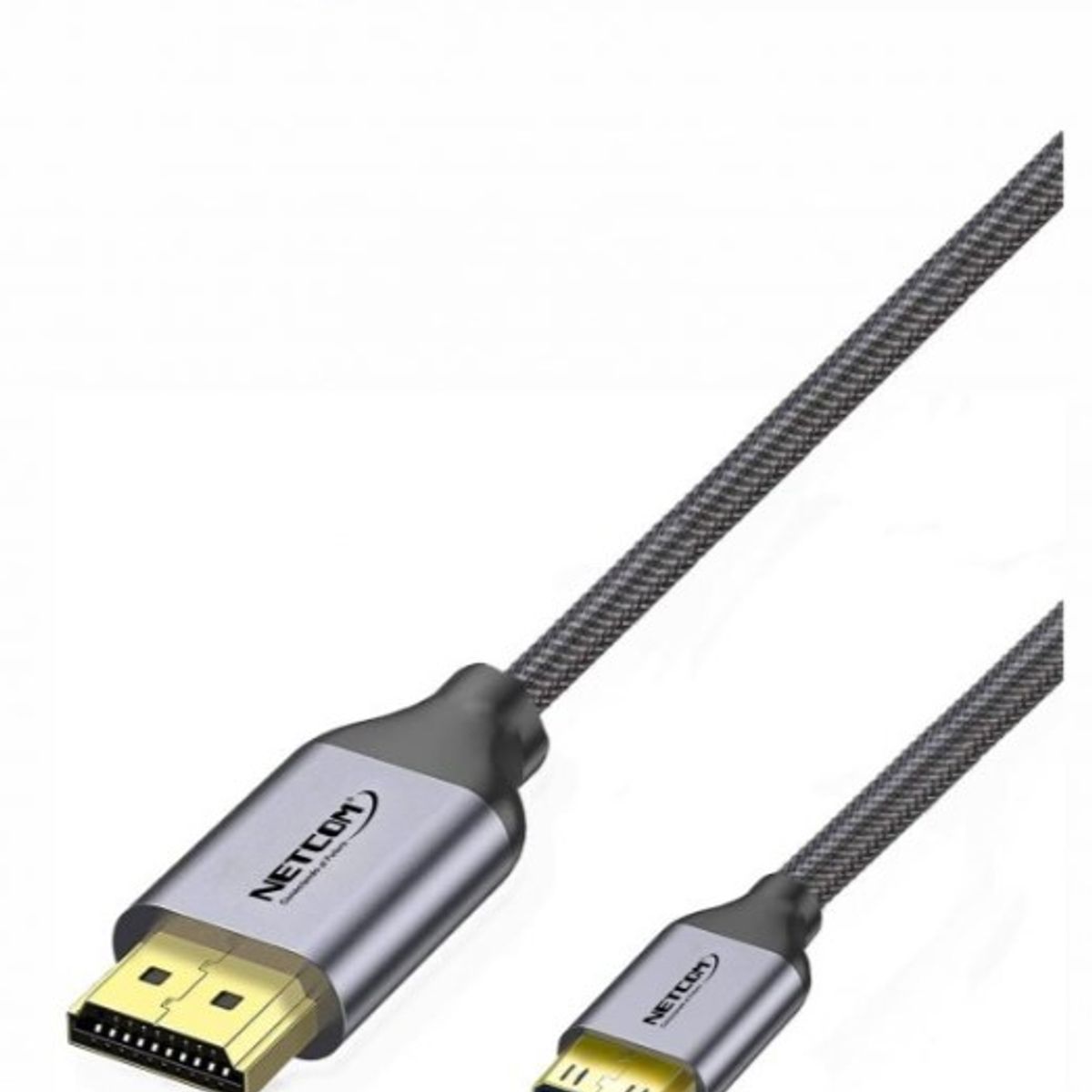 NETCOM - CABLE PREMIUM DE HDMI A MINI HDMI DE 5 METROS ULTRA HD 4K 60HZ NETCOM