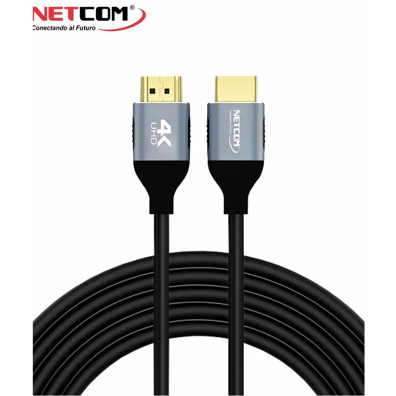 NETCOM - CABLE HDMI 2.0 DE COBRE DE 8 METROS ULTRA HD 4K 60HZ 26AWG NETCOM
