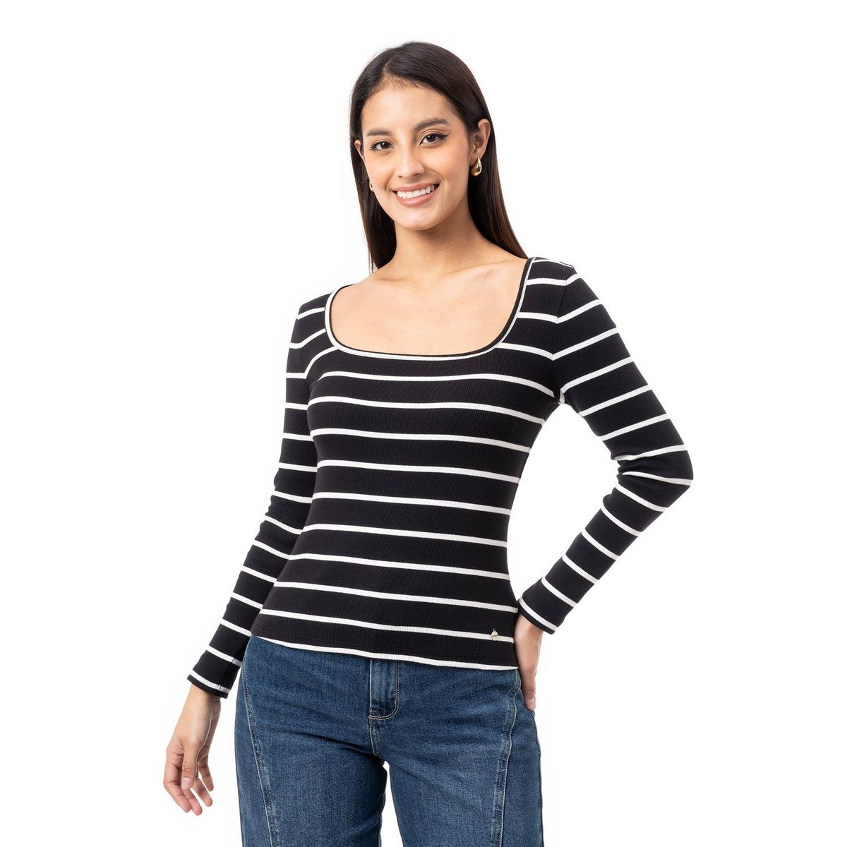 PIONIER - Polo Moda Rib Lycrado Mujer Amverly Pionier
