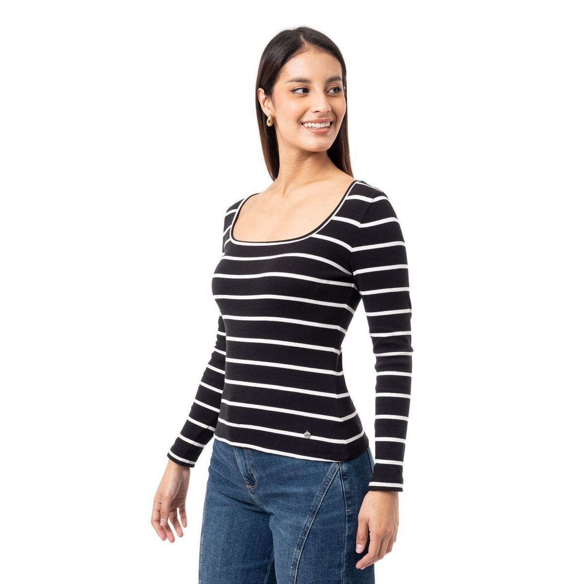 PIONIER - Polo Moda Rib Lycrado Mujer Amverly Pionier