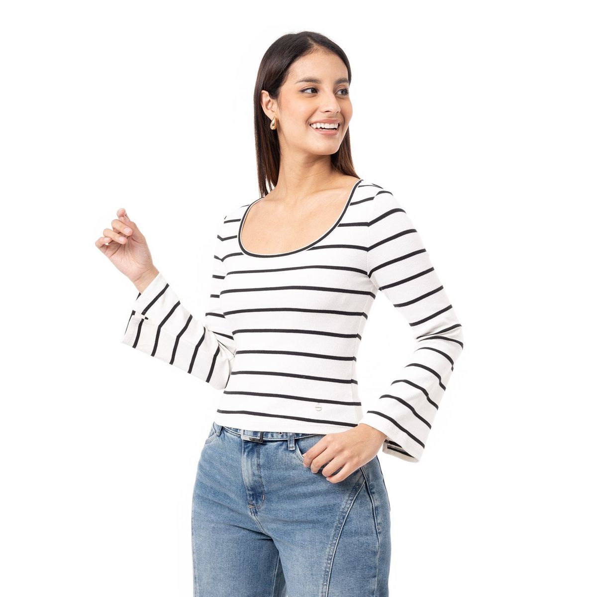 PIONIER - Polo Moda Rib Lycrado Mujer Irais Pionier