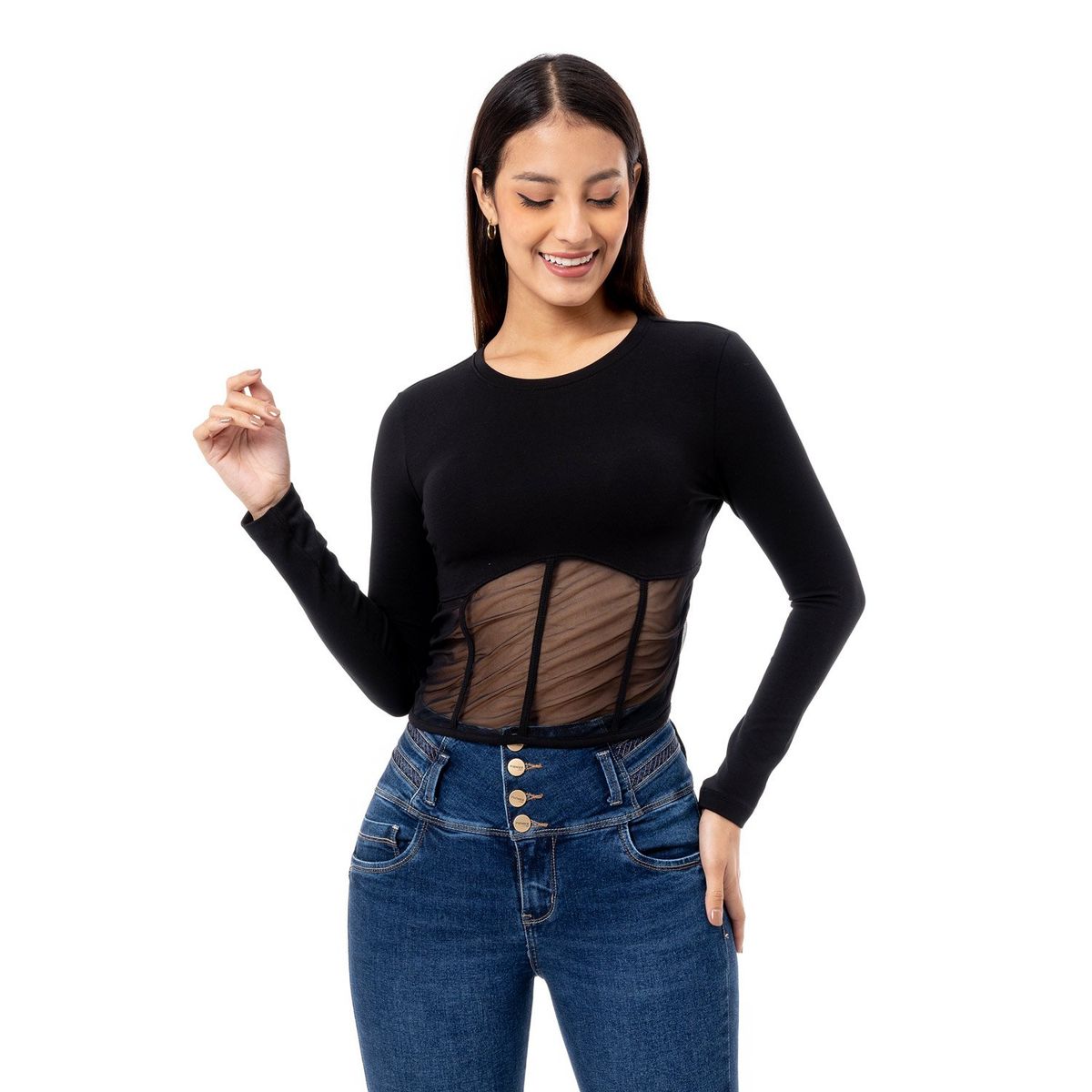 PIONIER - Polo Moda Jersey Full Lycra Mujer Giamira Pionier