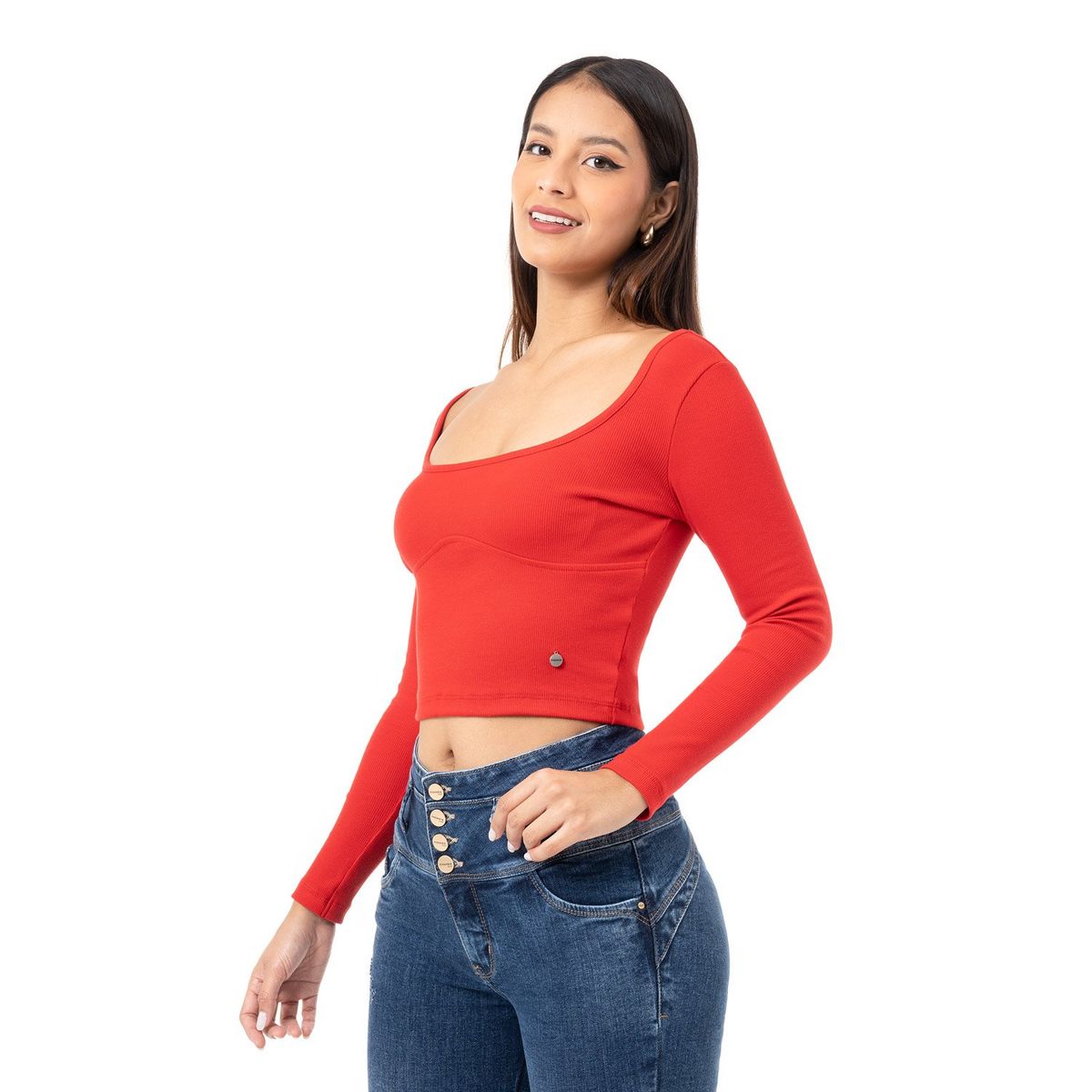 PIONIER - Polo Moda Rib Lycrado Mujer Dayanal Pionier