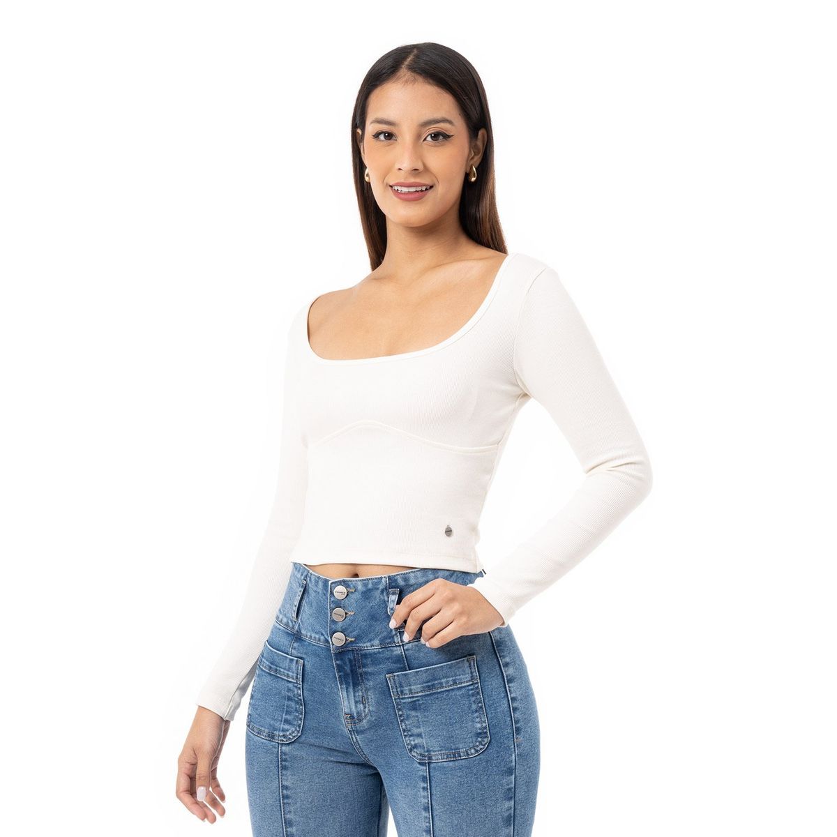 PIONIER - Polo Moda Rib Lycrado Mujer Dayanal Pionier