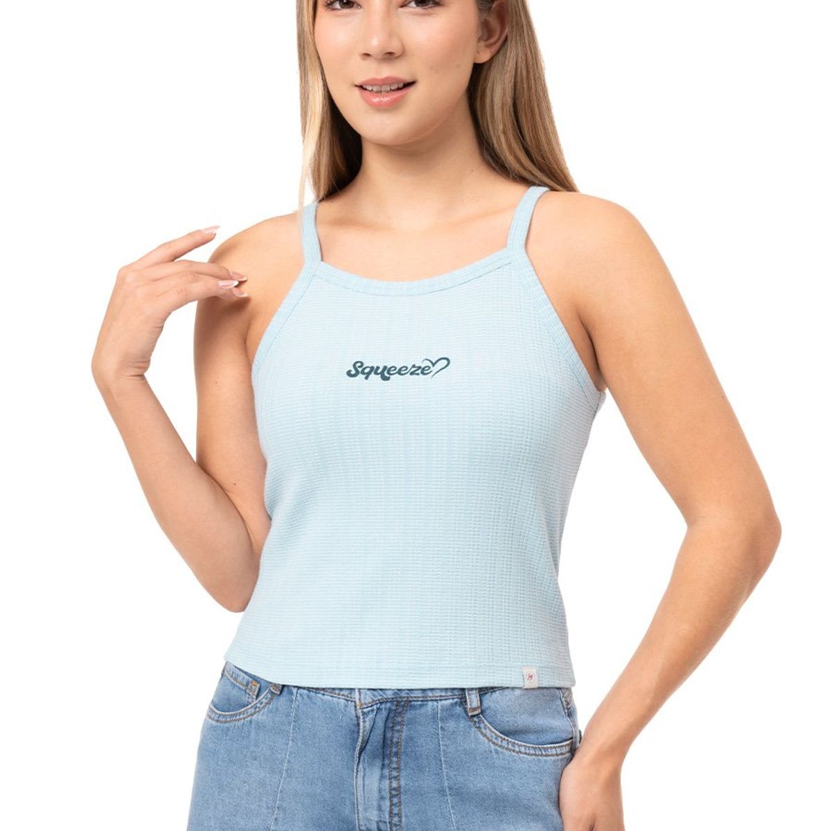 SQUEEZE - Tiras Rib Lycrado Mujer Cybelle Squeeze