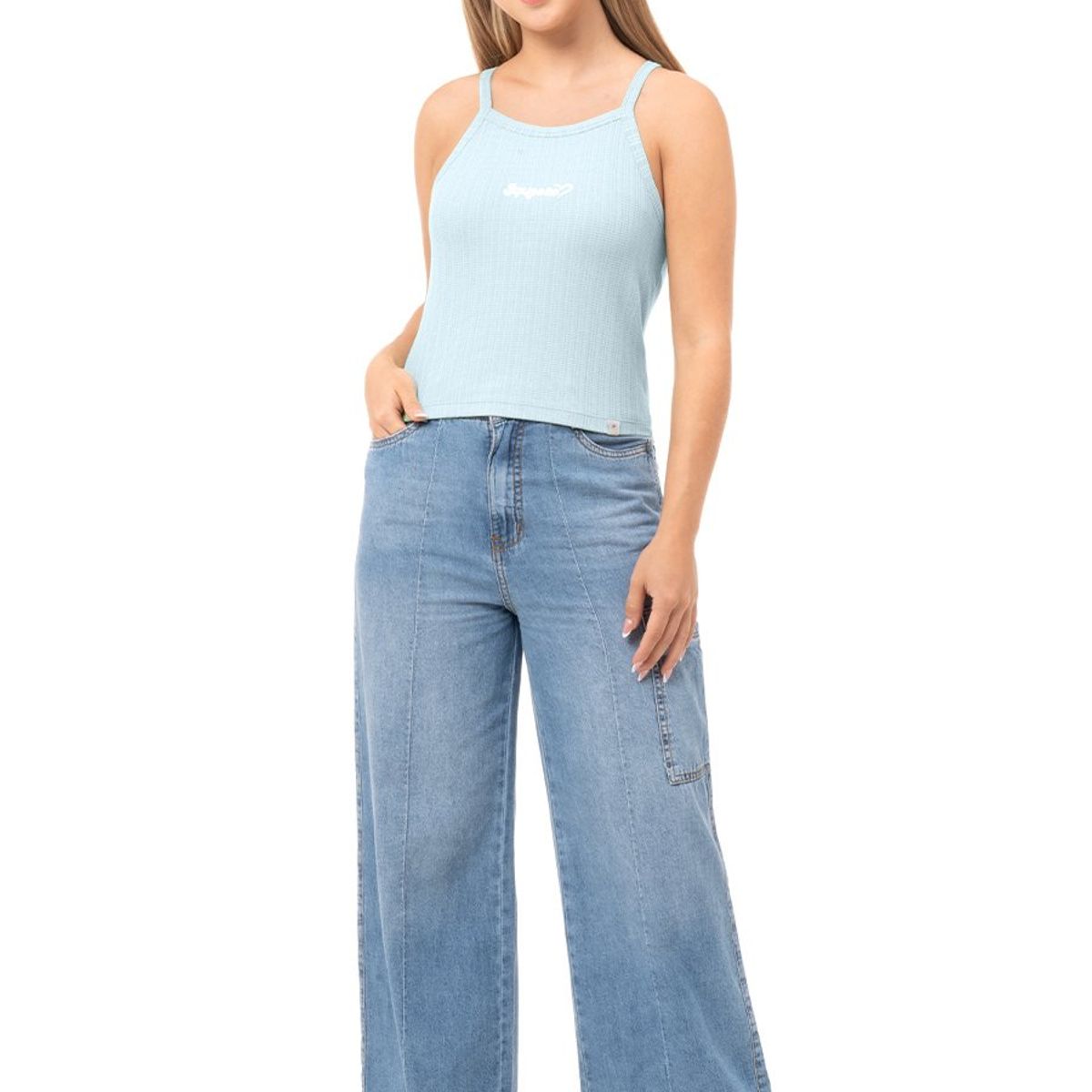 SQUEEZE - Tiras Rib Lycrado Mujer Cybelle Squeeze