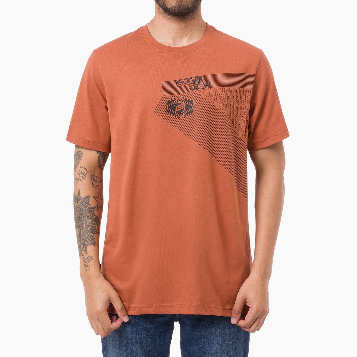 GZUCK - Tshirt Jersey Hombre Paqar Gzuck