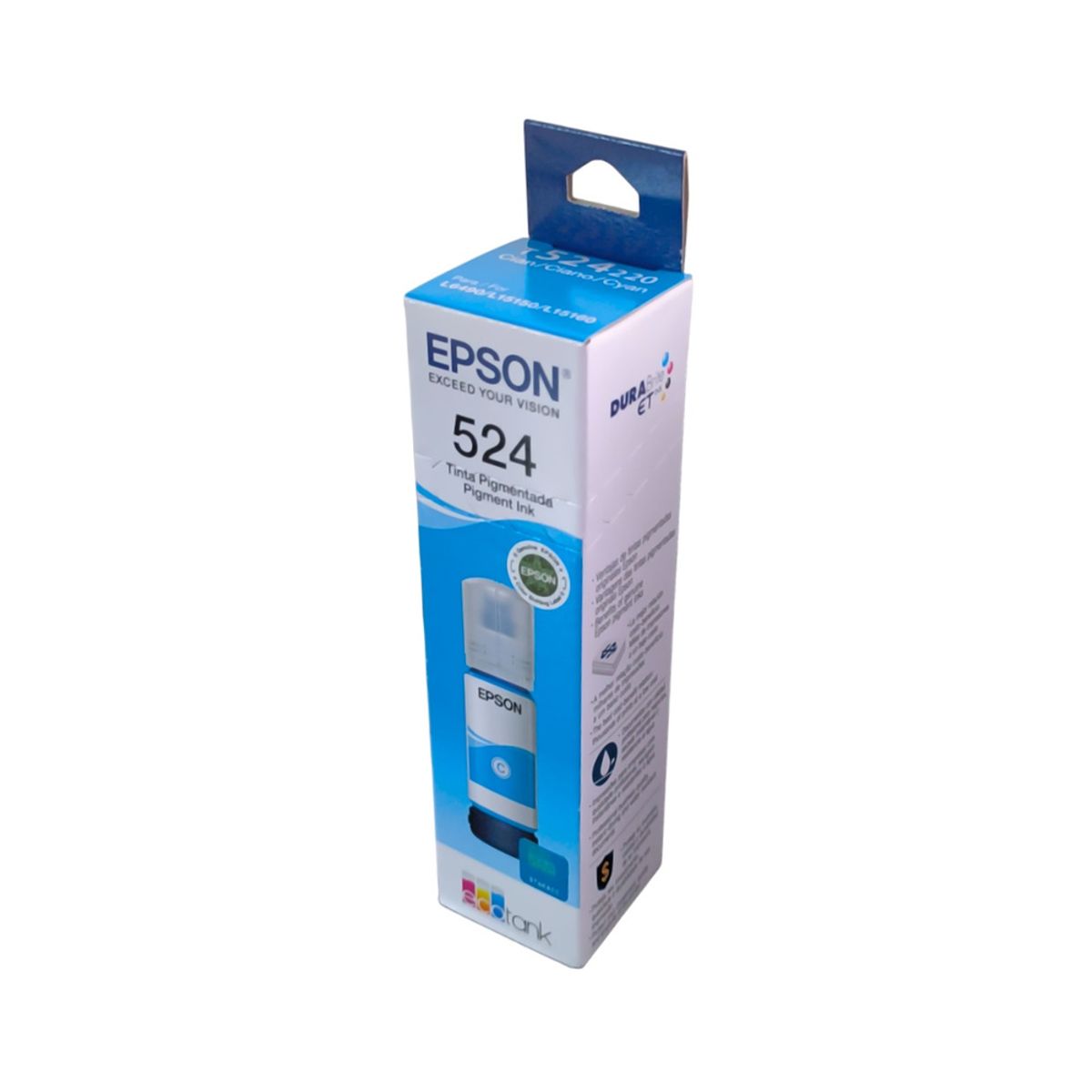 EPSON - Tinta Epson AZUL CIAN CYAN 524 T524 T524220 70ml L15150 L15160