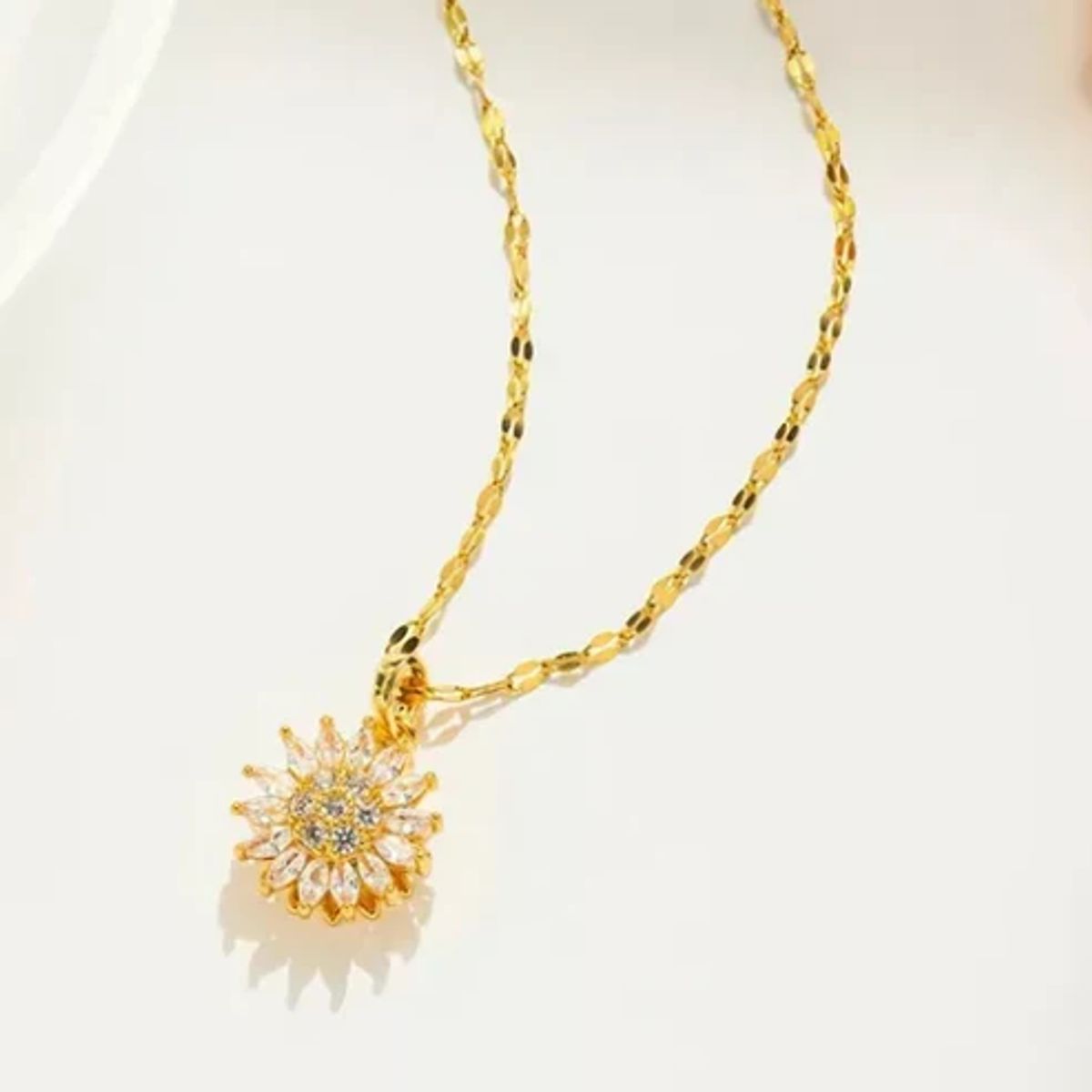 GENERICO - Collar Girasol Giratorio