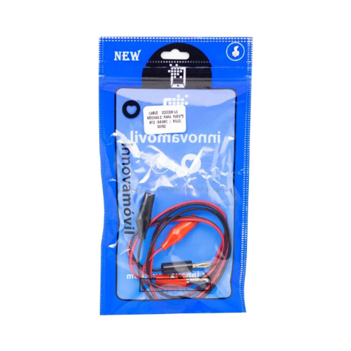 GENERICO - Cable Cocodrilo a Plug Banana para Fuente de Alimentación W12