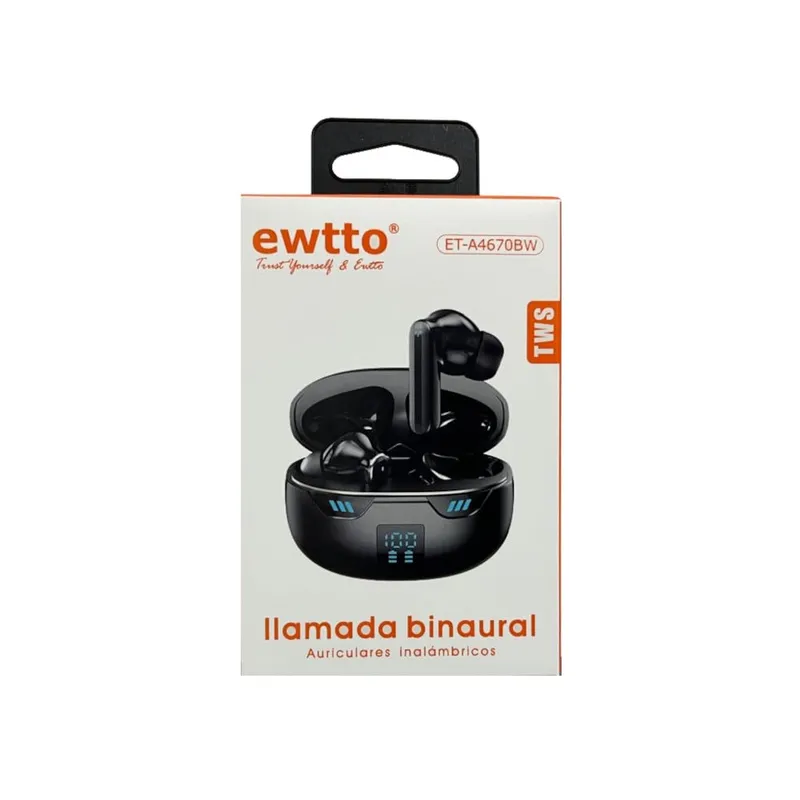 Auricular Bluetooth Audifonos Inalambricos Ewtto Audífonos